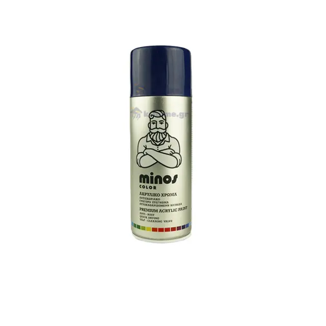 MINOS Ακρυλικό Spray RAL 5003 Μπλέ Ζαφειριού Gloss 400 ml