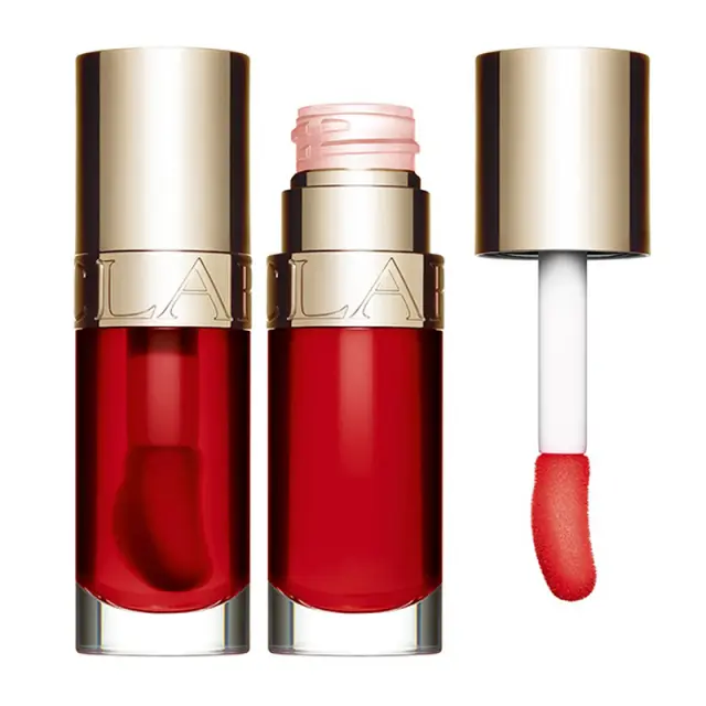 Clarins Lip Comfort Oil nourishing oil for lips 08 Strawberry 7 ml