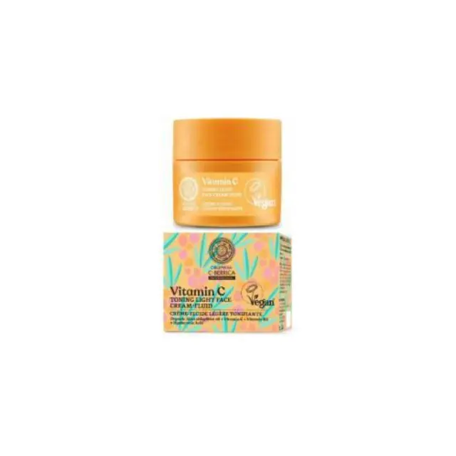 Natura Siberica Oblepikha C-Berrica Toning Light Face Cream-Fluid Τονωτική Λεπτόρρευστη 24ωρη Κρέμα Προσώπου, 50ml