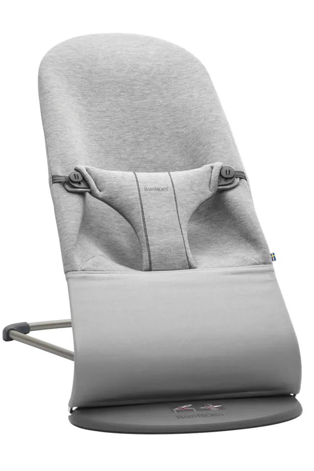 BabyBjorn Ρηλάξ Balance Bliss 3D Jersey, Light Grey 7317680060723