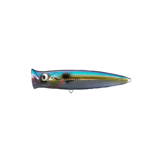 Τεχνητό Fishus Lurenzo Ubuntu Popper 13.5cm CP - Chrome Pilchard