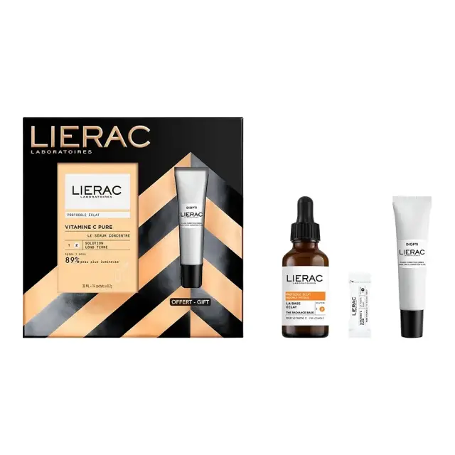 Lierac | Promo Vitamin C Pure The Radiance Concentrated Serum 30ml & ΔΩΡΟ Diopti Dark Circle Correction Fluid 15ml | 1σετ