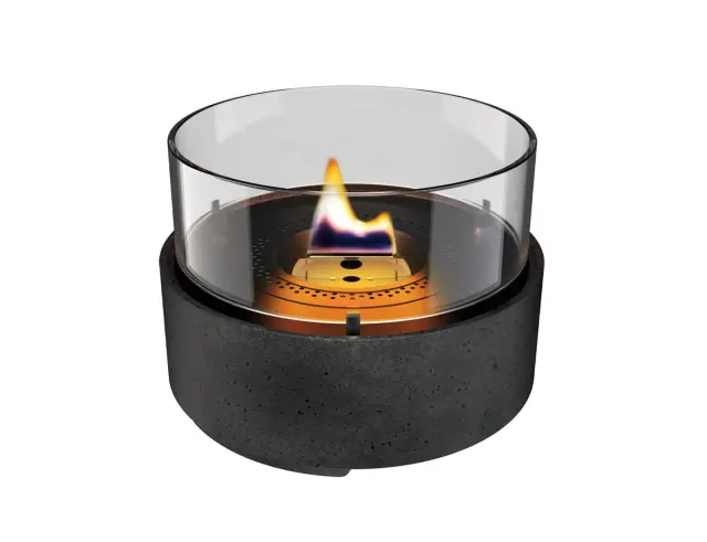 Επιτραπέζια Εστία Φωτιάς Café 18 Lava Tenderflame με διάρκεια καύσης 4 - 5 ώρες, χωρητικότητα δεξαμενής 250ml και διαστάσεις 18.2x13.5cm - Black TF-0410009 2