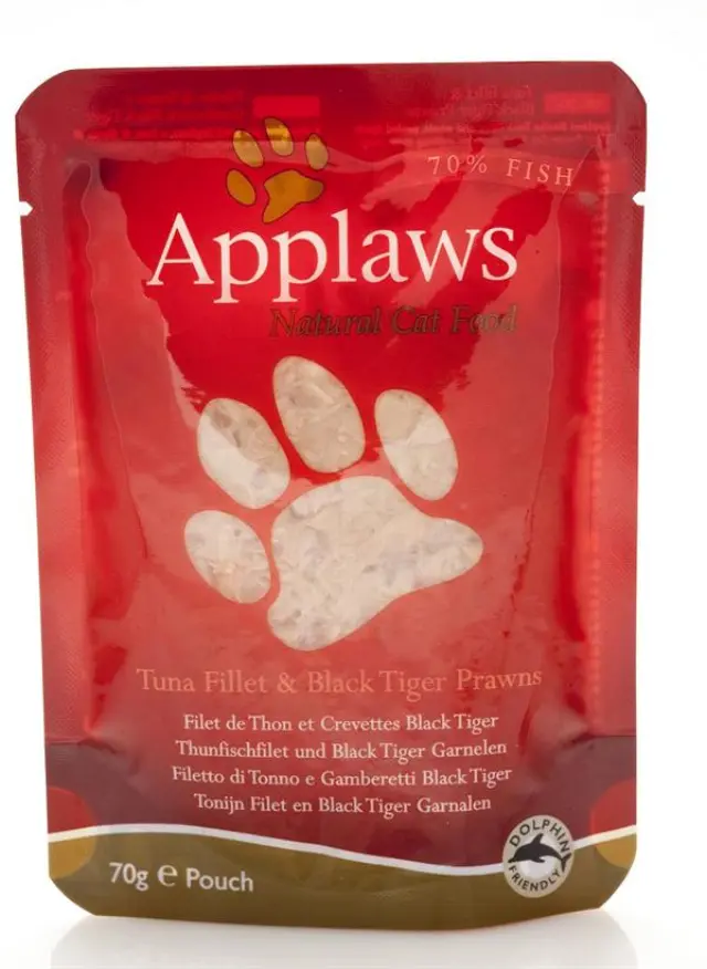 Applaws Wet Cat Food 70 g pouch Tuna AND Prawn 178008 Pet Supplies