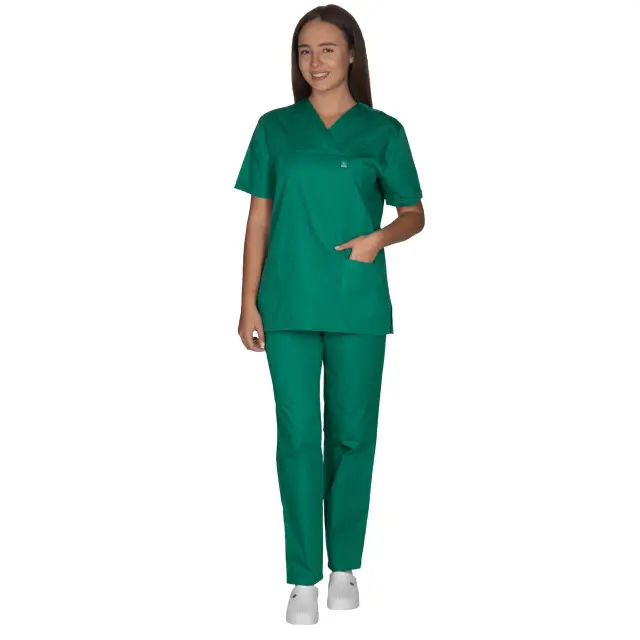 Ιατρική Στολή Unisex – Ανοιχτό Πράσινο XXS-8XL - 3XL 3