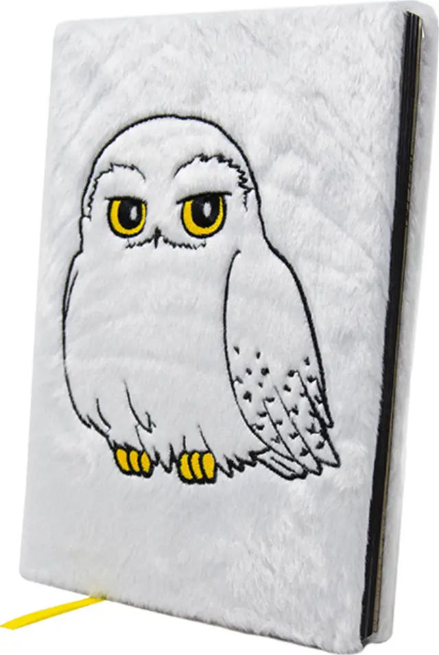 Σημειωματάριο A5 Ριγέ Harry Potter Hedwig Fluffy 2