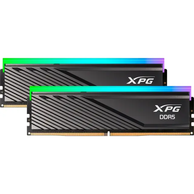 ADATA DIMM 32 GB DDR5-6400 (2x 16 GB) Dual-Kit (black, AX5U6400C3216G-DTLABRBK, XPG Lancer Blade RGB, INTEL XMP, AMD EXPO)