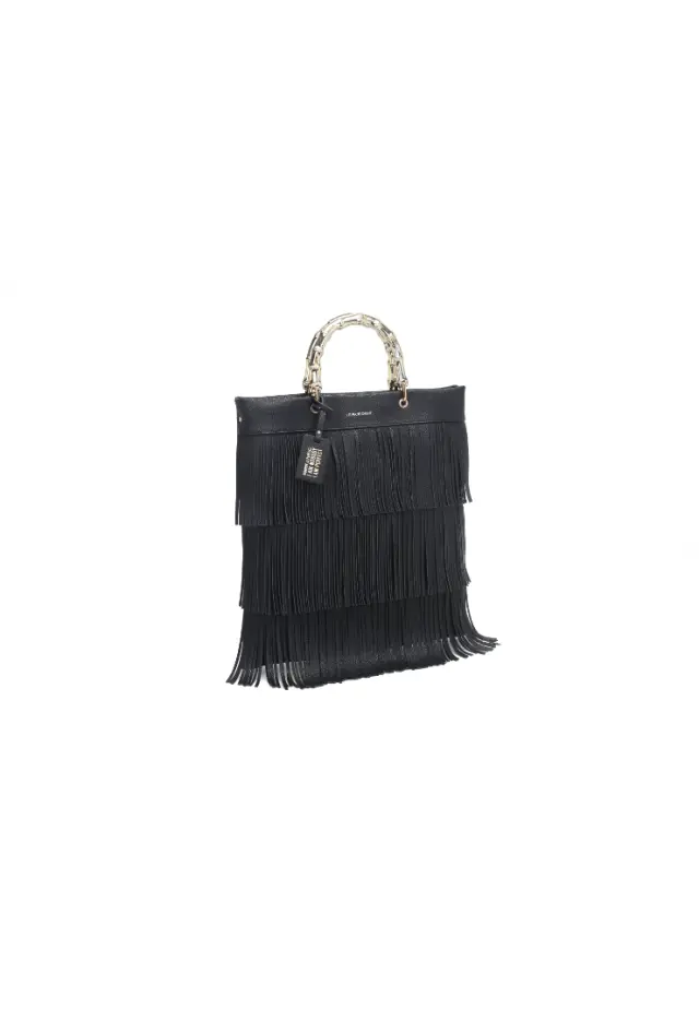 LE PANDORINE - FRINGE LARGE HANDBAG 2