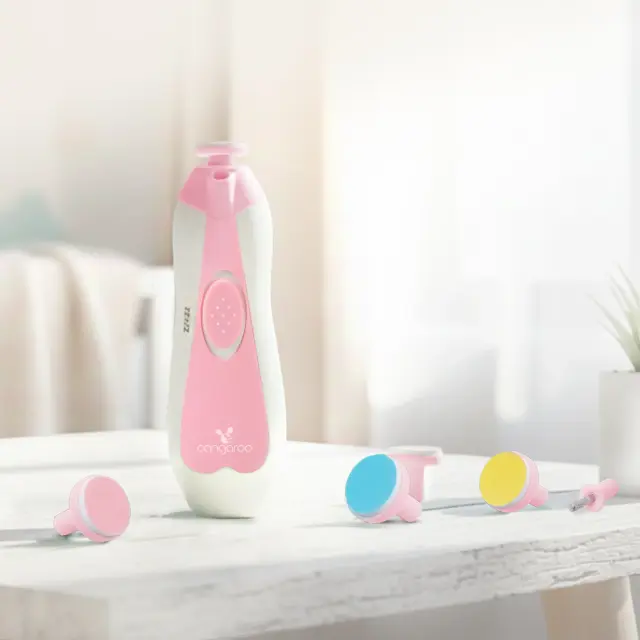 Cangaroo Ηλεκτρική Λίμα για Βρέφη και Ενήλικες Nailina pink 3800146273026 2