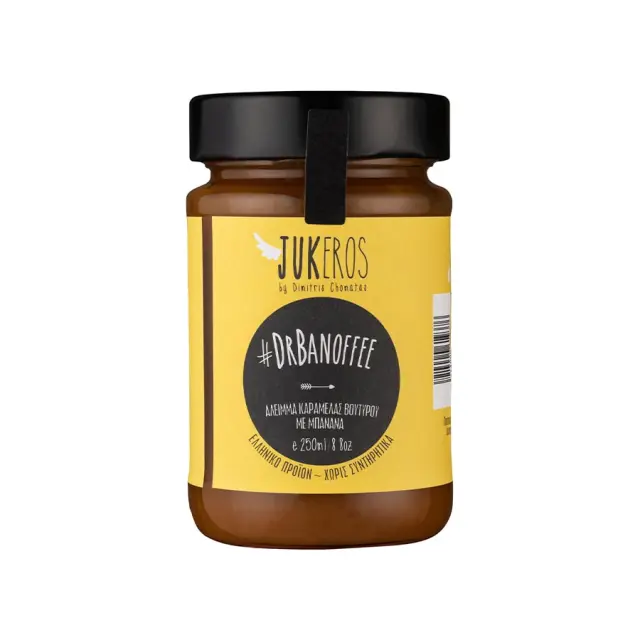 Άλειμμα Καραμέλας Βουτύρου με Μπανάνα - Jukeros - 250gr 5214000619376