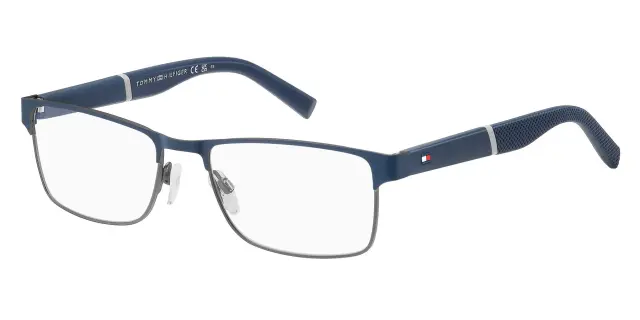 Tommy Hilfiger TH 2041 KU0 Ανδρικά Γυαλιά Οράσεως Με Μπλε Μεταλλικό Σκελετό