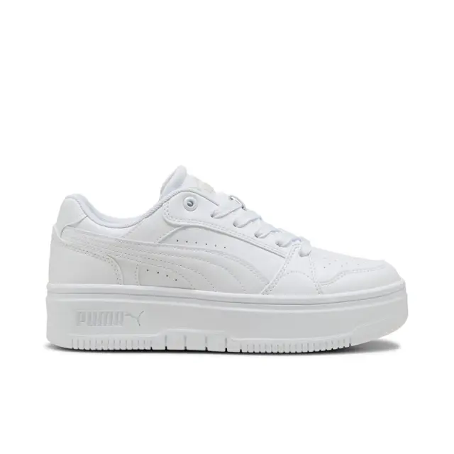 Puma Rebound Femme Low (402592-01) - Λευκό