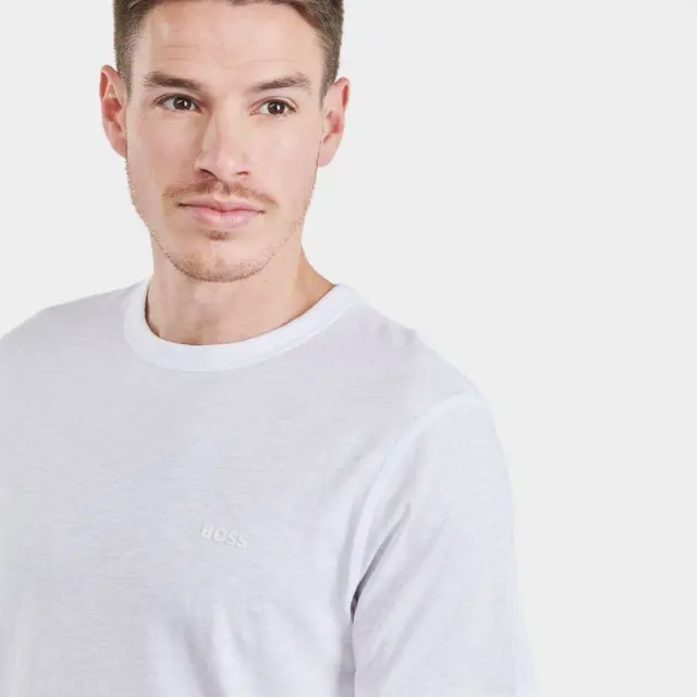 Hugo Boss - Ανδρικό T-shirt Tegood Regular Fit 50508243-100 Λευκό - 2XL 3