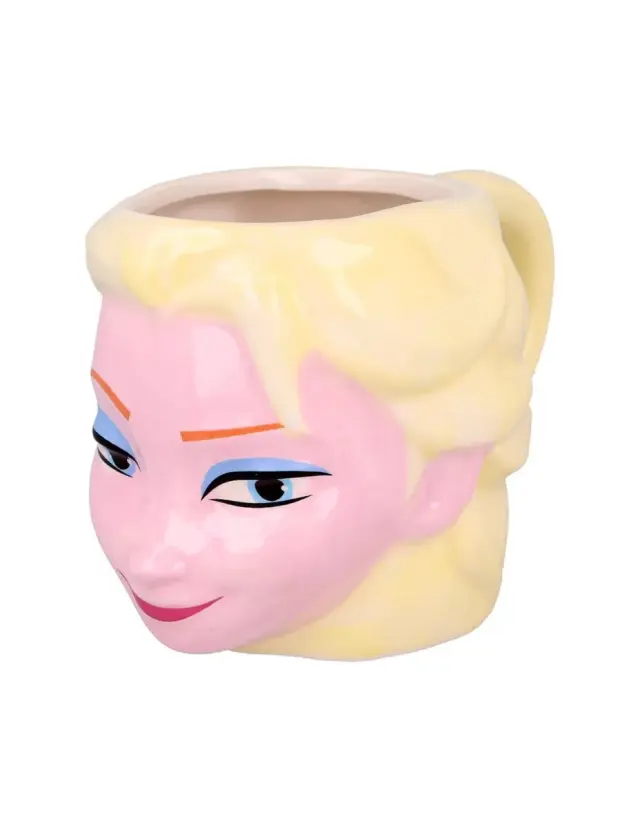 Stor® Elsa Ceramic Dolomite 3D Head Mug 325ml