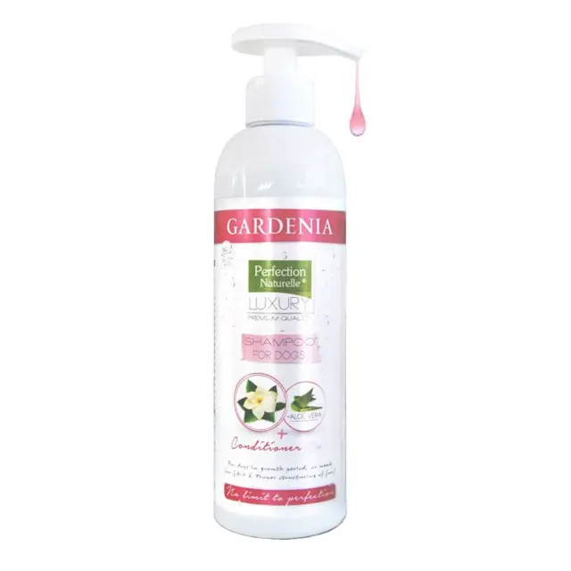 Perfection Naturelle Luxury Gardenia - Σαμπουάν Σκύλων με Ταλαιπωρημένο Τρίχωμα - 400ml