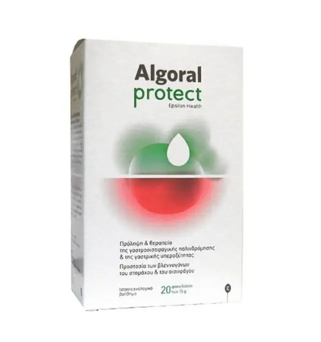 Algoral Protect | Συμπλήρωμα Διατροφής για την Προστασία των Βλεννογόνων του Στομάχου & Οισογάγου | 20φακελίσκοι