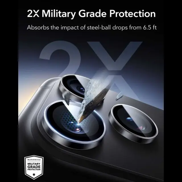 Esr Armorite Camera Protector Iphone 18 Pro / 18 Pro Max Clear 3