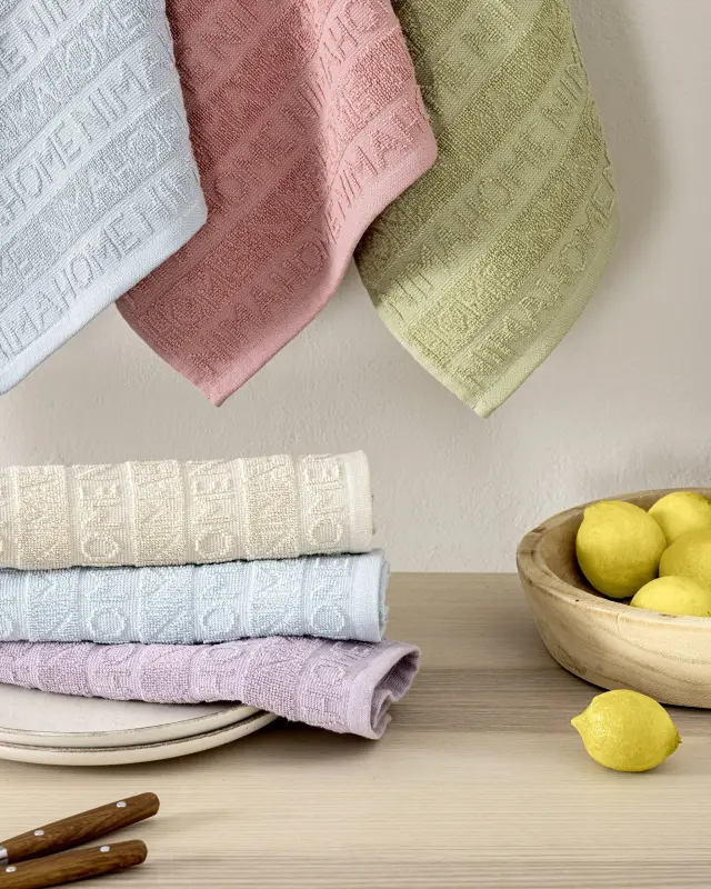 Nima Home Πετσέτα Κουζίνας 40x60 - Label Dusty Lilac Λιλά, Μωβ 2