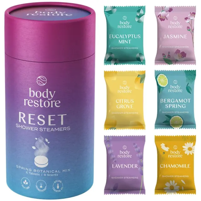 Body Restore Reset Shower Steamers