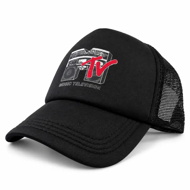 Ghetto MTV Trucker Cap – Black 2