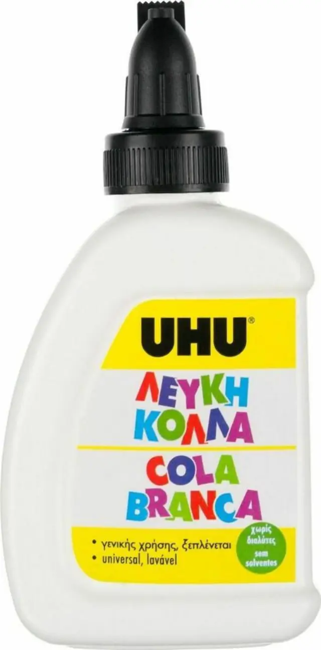 UHU Υγρή Κόλλα White Glue για Ύφασμα Χωρίς Διαλύτες 125 gr/ 34746 (UHU)