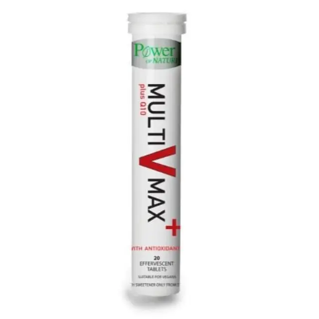 Power Health Multi V Max Plus Q10 Βιταμίνη για Ενέργεια 20 αναβράζοντα δισκία