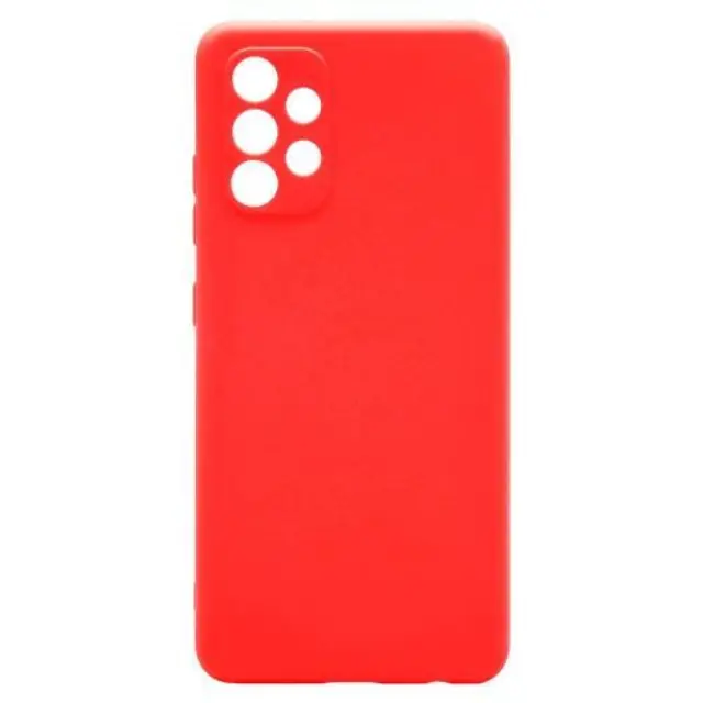 Θήκη Soft TPU inos Samsung Galaxy A32 4G S-Cover Κόκκινο N55638
