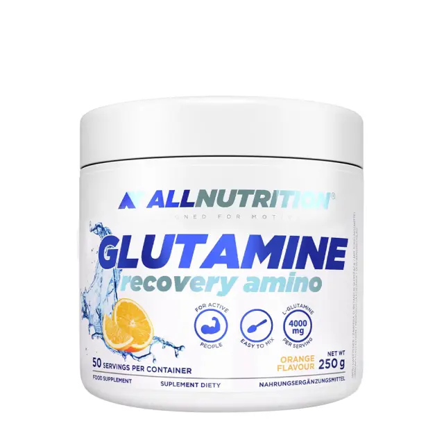 ALLNUTRITION Glutamine Recovery Amino Orange, 250 g