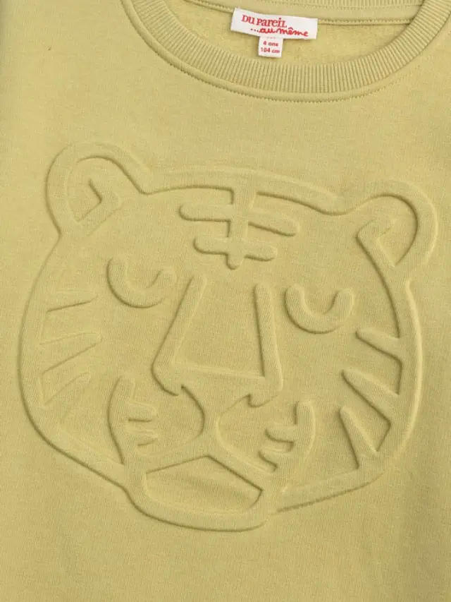 Παιδικό Φούτερ για Αγόρια Mustard Tiger ΜΠΕΖ 3