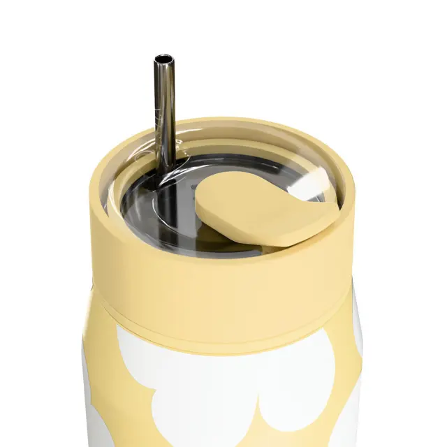 Estia Save The Aegean Lens Θερμός Yellow Daisy 360ml 3