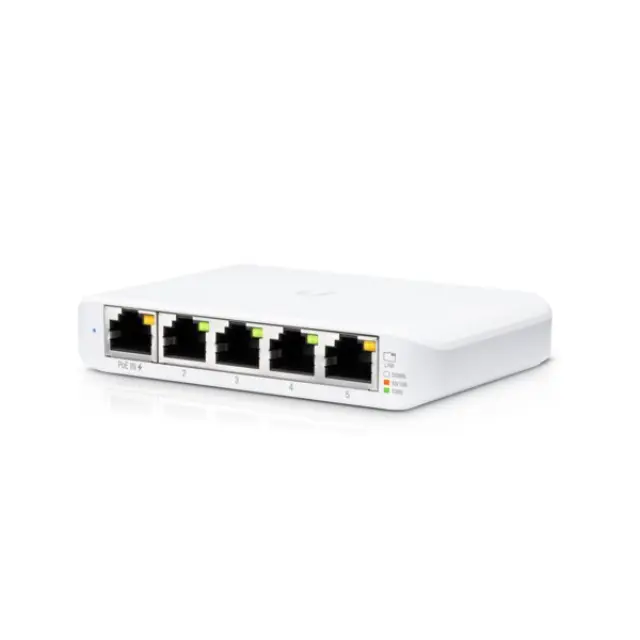 Ubiquiti UniFi USW Flex Mini 5P (10-100-1000) PoE managed switch