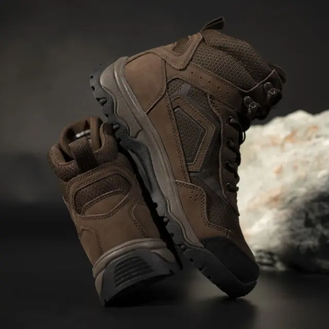 Pentagon Scorpion V2 Nubuck 6" Boots-Ημιάρβυλο Αδιάβροχο για Υπηρεσιακή -Τακτική Χρήση - 26-Terra Brown-Καφέ Σκούρο 3