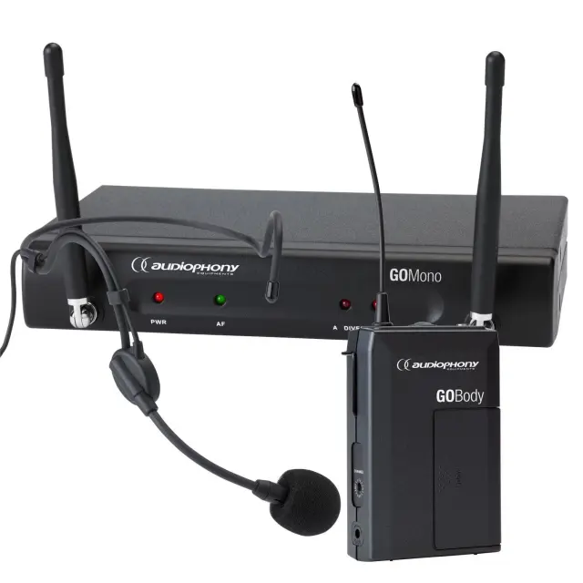 AUDIOPHONY PACK GO-HEAD-F5 ΣΕΤ ΑΣΥΡΜΑΤΟΥ ΜΙΚΡΟΦΩΝΟΥ