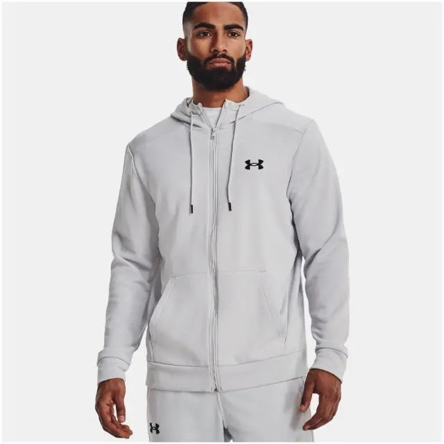 Under Armour Fleece FZ Hoodie (1373357-014) - Γκρί