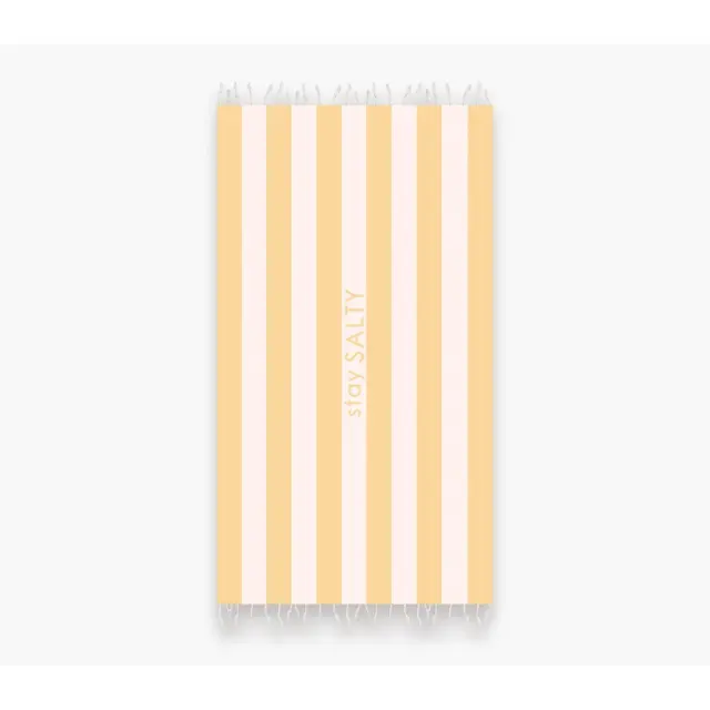 Nef-Nef Homeware Πετσέτα Θαλάσσης Smooth 90x170 Yellow