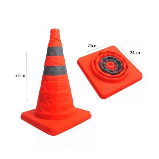 Πτυσσόμενος Κώνος Σήμανσης 35cm – Collapsible Safety Traffic Cone 0226054 2