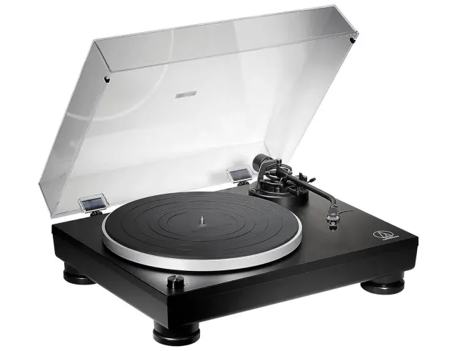 Πικάπ Audio Technica AT-LP5X με direct drive, προενισχυτή, ταχύτητες 33-1/3, 45, 78 RPM και σύνδεση USB, RCA - Black 2