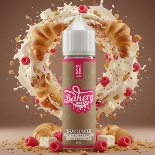 Bakery Drip Croissant Crumble Cheesecake Raspberry 15ml/60ml