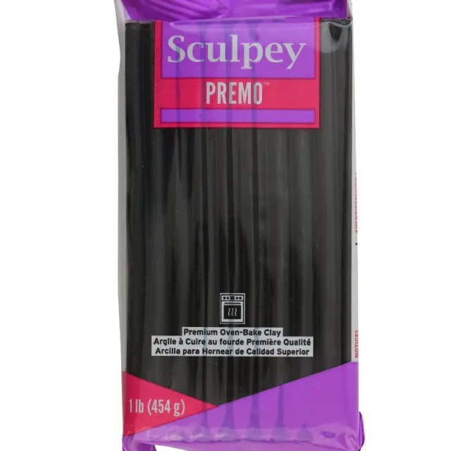 Πολυμερικός Πηλός Premo Sculpey - 5042 Black - 454gr
