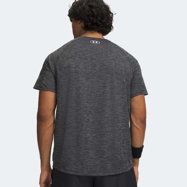 Under Armour Men's Tech Textured Shortsleeve T-Shirt Ανθρακί 1382796-001 (Under Armour) - XXLarge 2