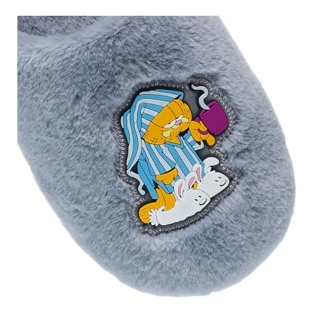 Parex Γυναικείες Παντόφλες Garfield, Χρώμα Γκρι 3