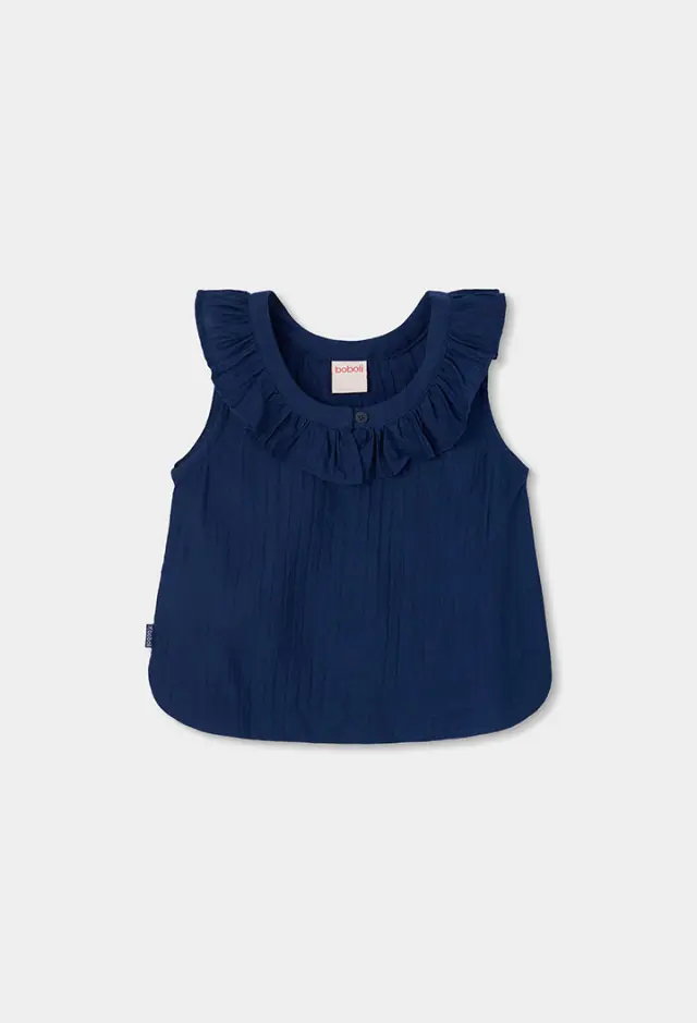 Boboli Viscose μπλούζα για κορίτσι 713001-2642
