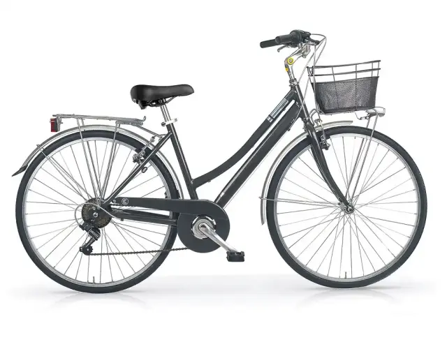 ΠΟΔΗΛΑΤΟ MBM CENTRAL 28'' 019-026 ΓΥΝΑΙΚΕΙΟ 6 ΤΑΧΥΤΗΤΕΣ - ΑΝΘΡΑΚΙ - 46