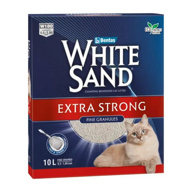 White Sand Άμμος Μπετονίτη Extra Strong 10lt