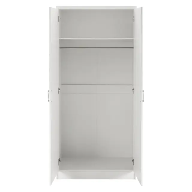 ΝΤΟΥΛΑΠΑ 2ΦΥΛΛΗ ΛΕΥΚΗ FB9368.05 80x43x181 εκ. 3