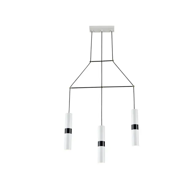 AcaLight Offer NETTO ΚΡΕΜΑΣΤΟ ΦΩΤΙΣΤΙΚΟ ΛΕΥΚΟ ΜΕΤΑΛΛΙΚΟ ΣΥΜΒΑΤΙΚΟ 3XGU10 660X80X1500ΜM