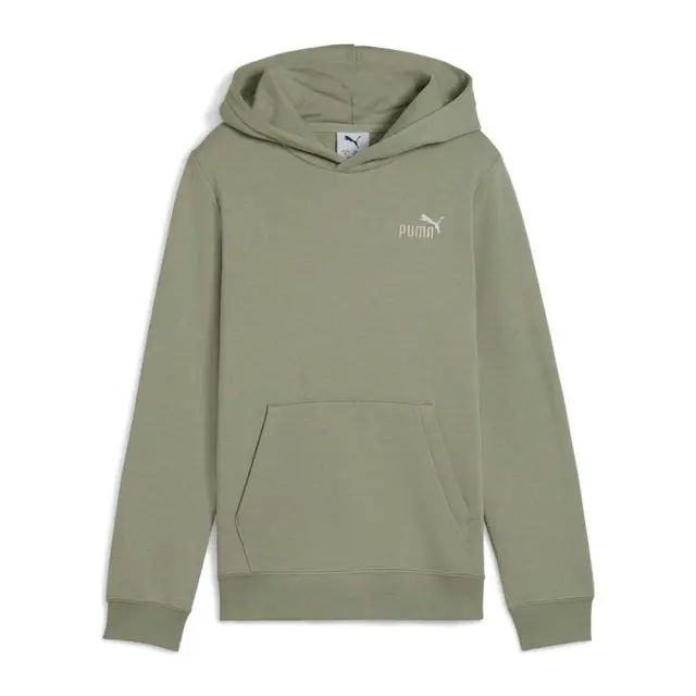 Puma Boy's Essentials 2 Color Small No1 Logo Fleece Hoodie Πράσινο 685825-82 (Puma) - 140