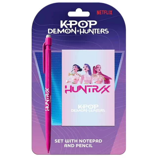Σετ Σημειωματάριο Α6 με Μολύβι K Pop σε Blister