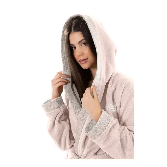 Μπουρνούζι Guy Laroche Monogram Pudra Large