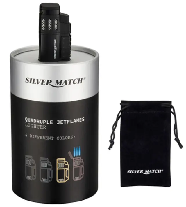 SilverMatch Αναπτήρας Αντιανεμικός - 4xJet Flame Amsterdam (40674352) 3